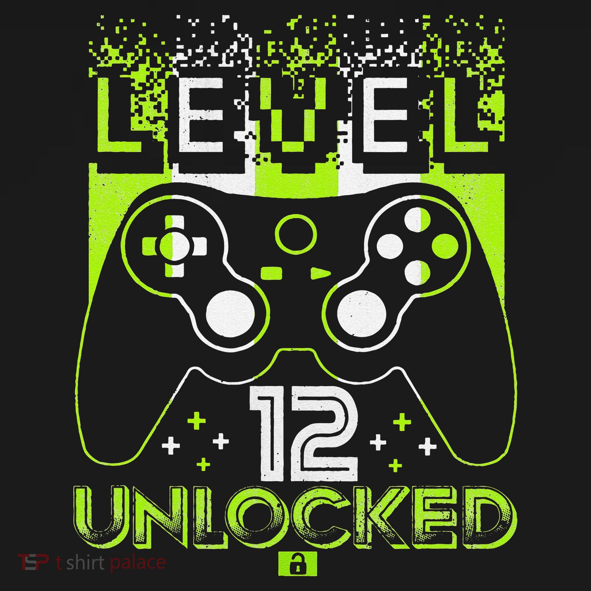 Level 12 Birthday Gaming 12 Year Old Video Games Gifts Women's Hoodie