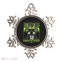 Level 12 Birthday Gaming 12 Year Old Video Games Gifts Ornament thumb 0