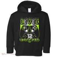 Level 12 Birthday Gaming 12 Year Old Video Games Gifts Toddler Hoodie thumb 0