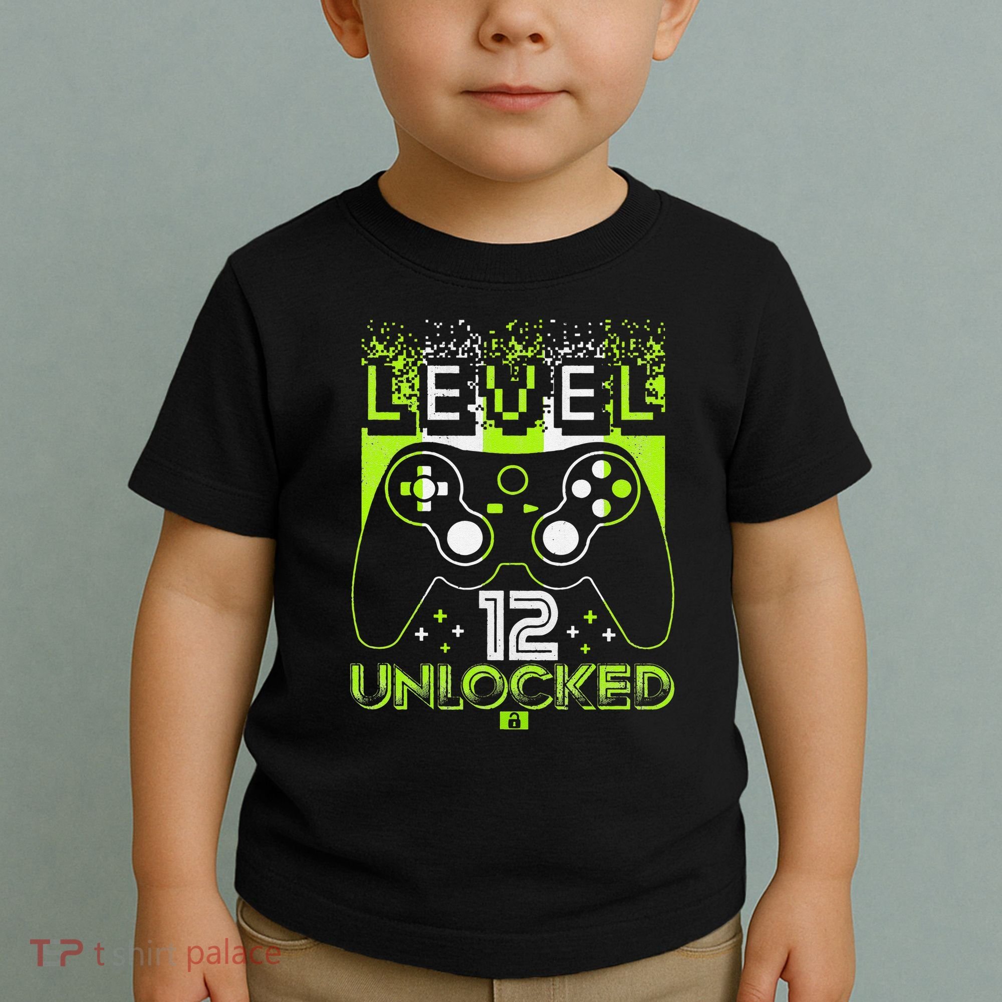 Level 12 Birthday Gaming 12 Year Old Video Games Gifts Toddler T-Shirt
