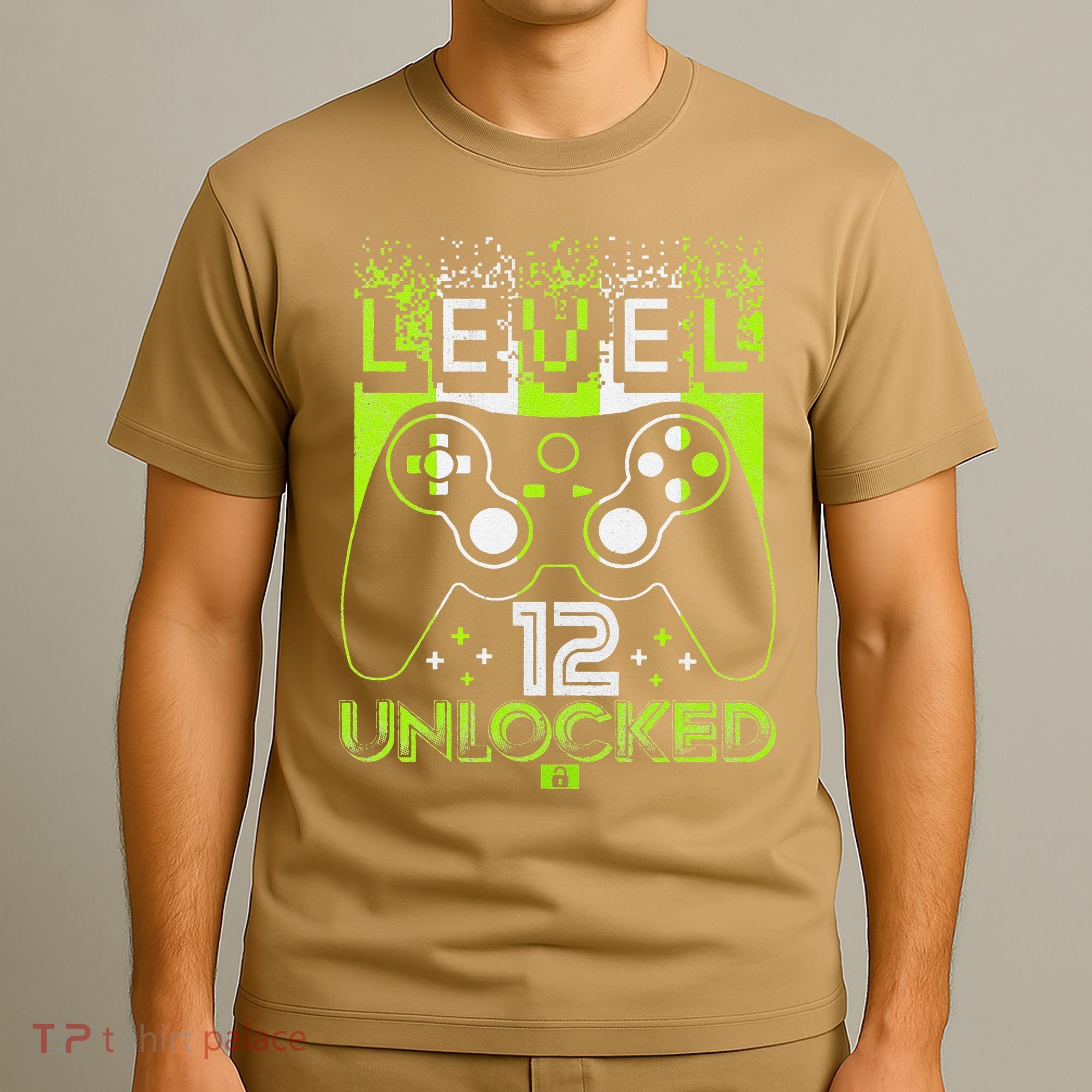 Level 12 Birthday Gaming 12 Year Old Video Games Gifts T-Shirt