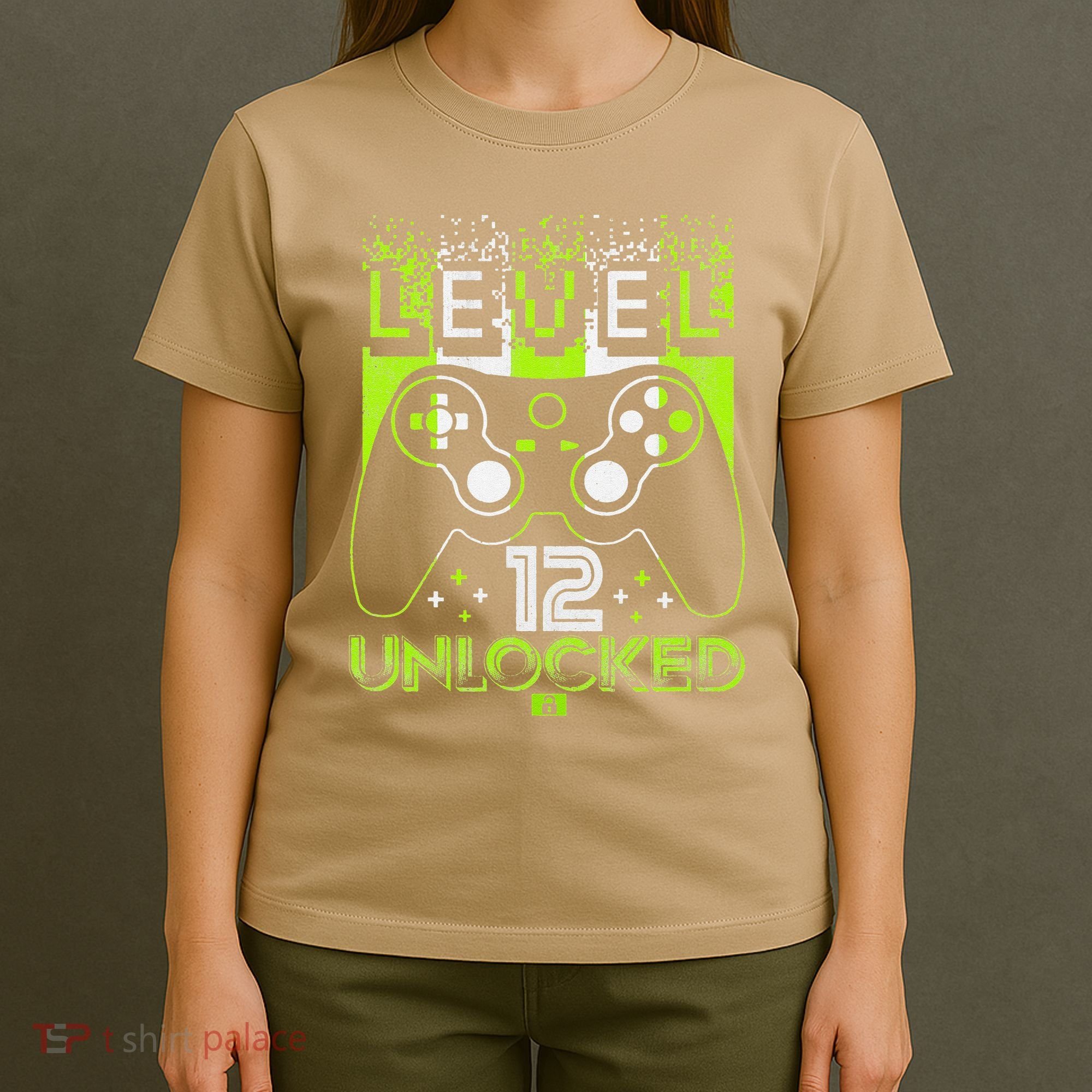 Level 12 Birthday Gaming 12 Year Old Video Games Gifts T-Shirt