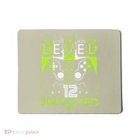Level 12 Birthday Gaming 12 Year Old Video Games Gifts Mousepad thumb 0