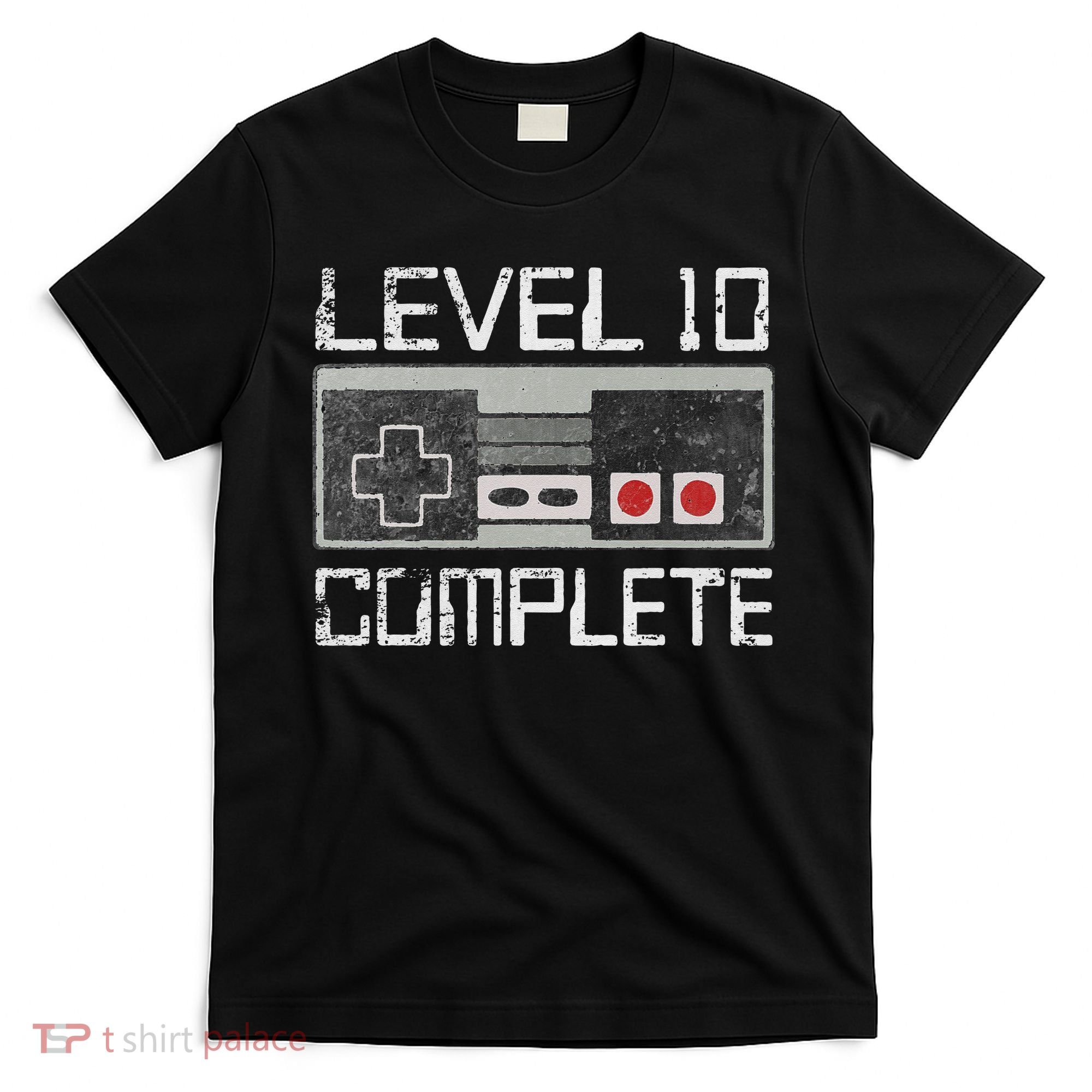 Level 10 Complete 10 Year 10th Wedding Anniversary For Him T-Shirt