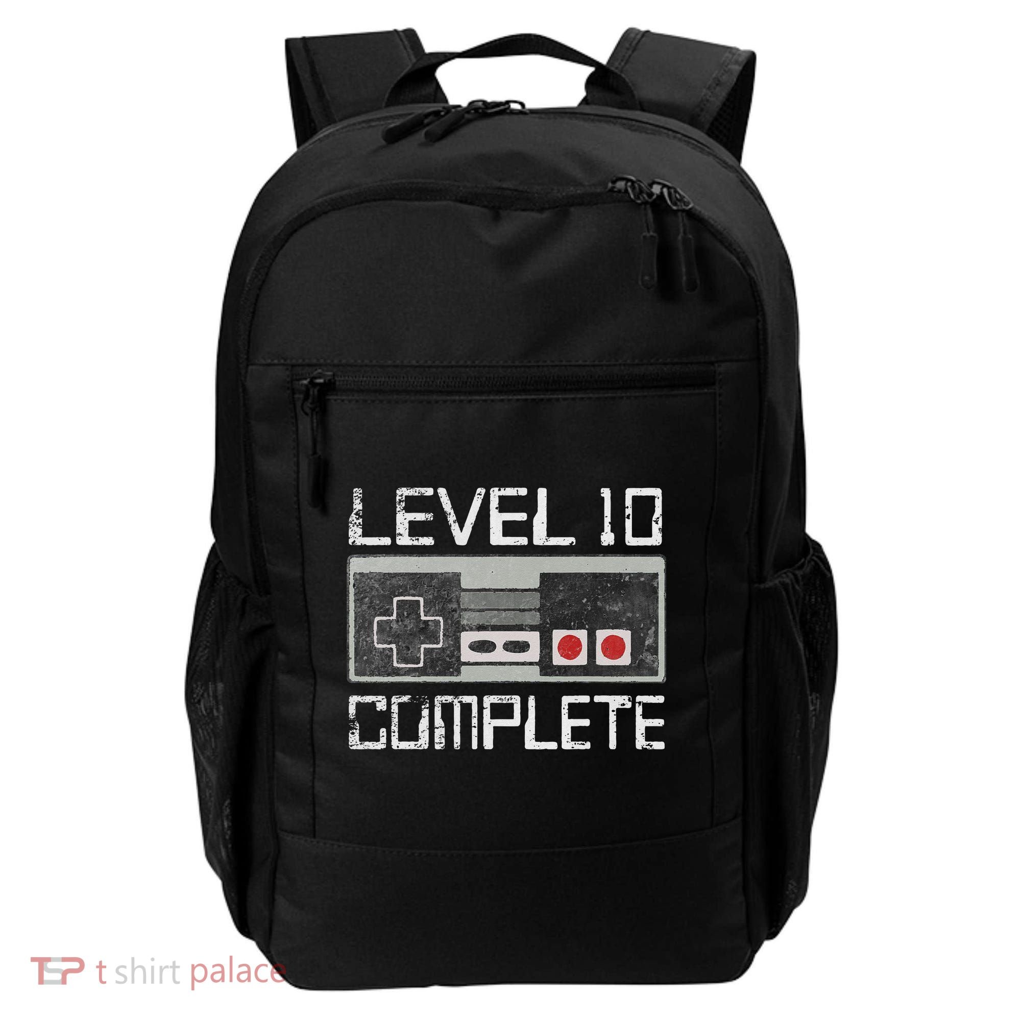 Level 10 Complete 10 Year 10th Wedding Anniversary For Him Backpack