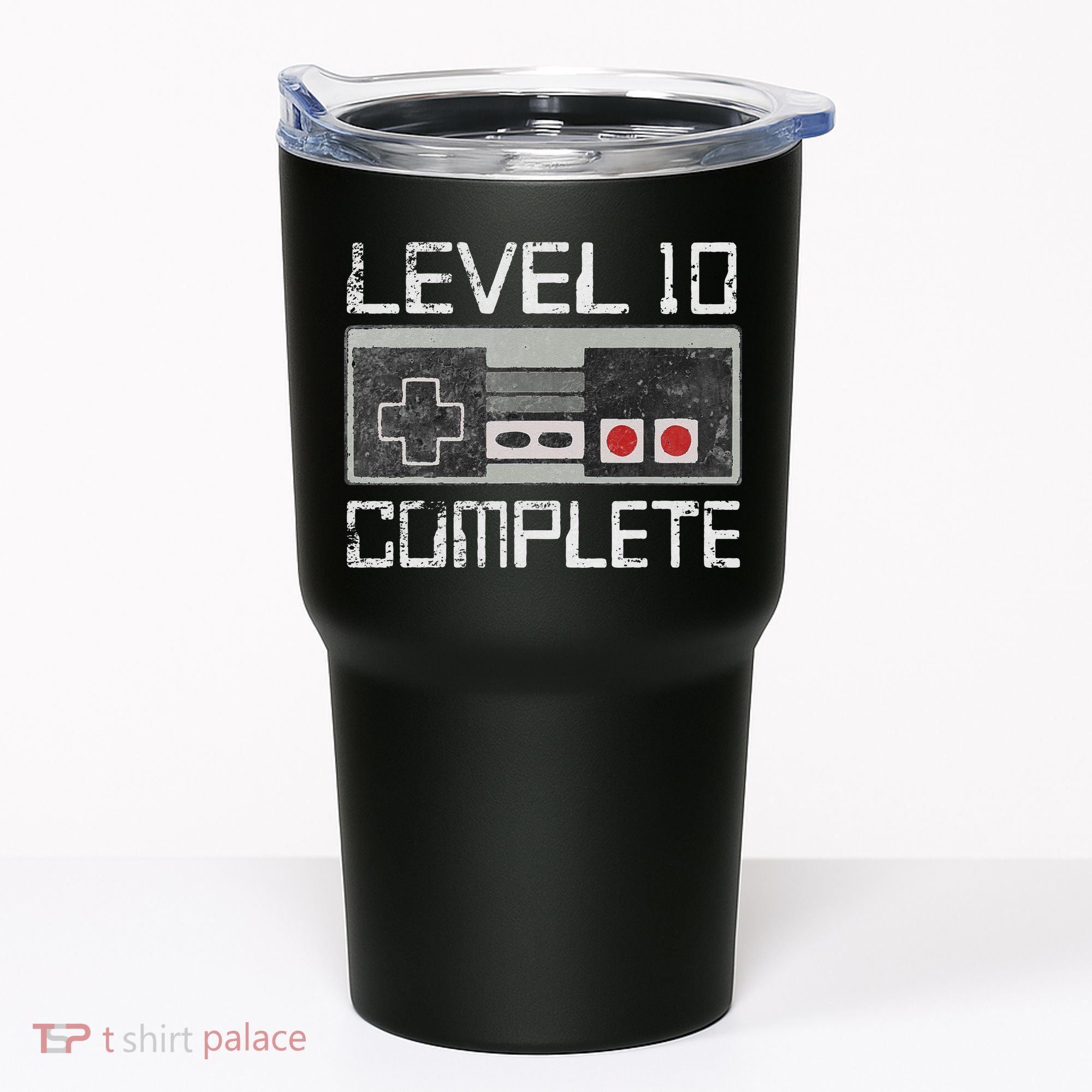 Level 10 Complete 10 Year 10th Wedding Anniversary For Him Tumbler