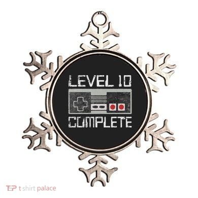 Level 10 Complete 10 Year 10th Wedding Anniversary For Him Ornament