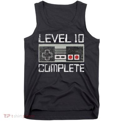 Level 10 Complete 10 Year 10th Wedding Anniversary For Him Tank Top