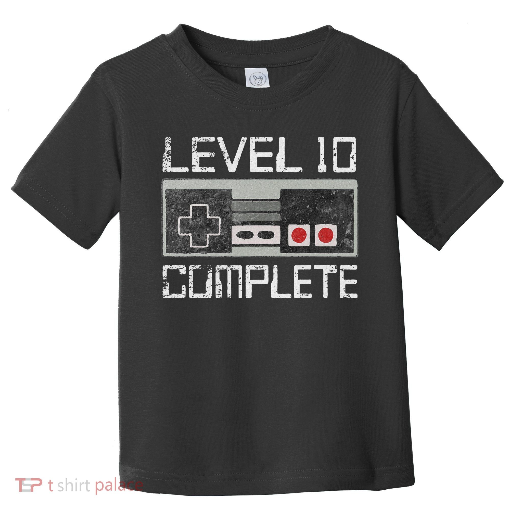 Level 10 Complete 10 Year 10th Wedding Anniversary For Him Toddler T-Shirt
