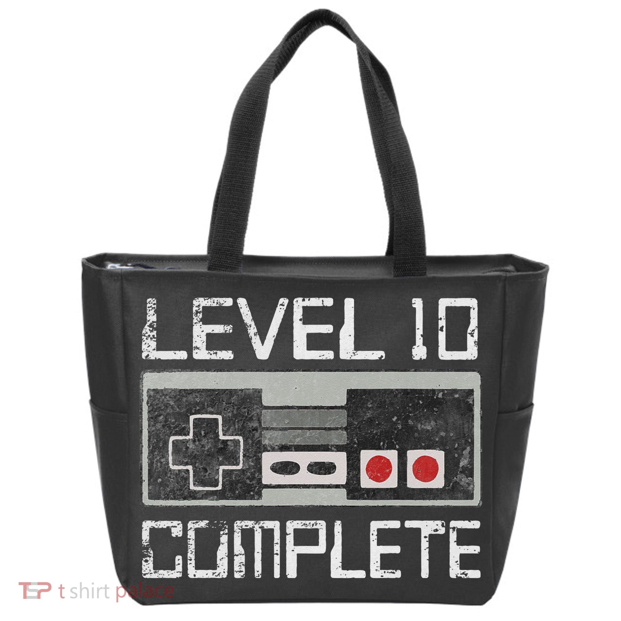 Level 10 Complete 10 Year 10th Wedding Anniversary For Him Tote Bag