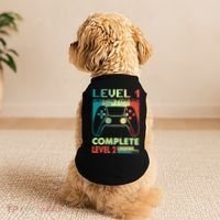 Level 1 Complete 1 Anniversary 1st Wedding Anniversary Gamer Gift Doggie Tank thumb 2