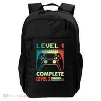 Level 1 Complete 1 Anniversary 1st Wedding Anniversary Gamer Gift Backpack thumb 0