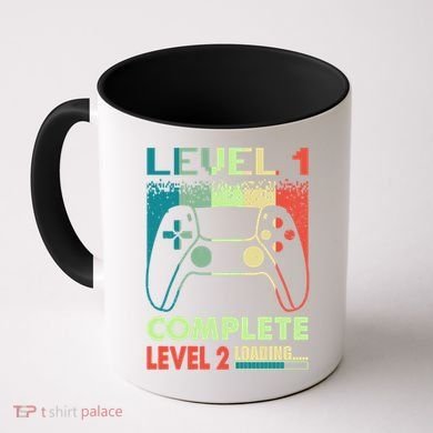 Level 1 Complete 1 Anniversary 1st Wedding Anniversary Gamer Gift Coffee Mug
