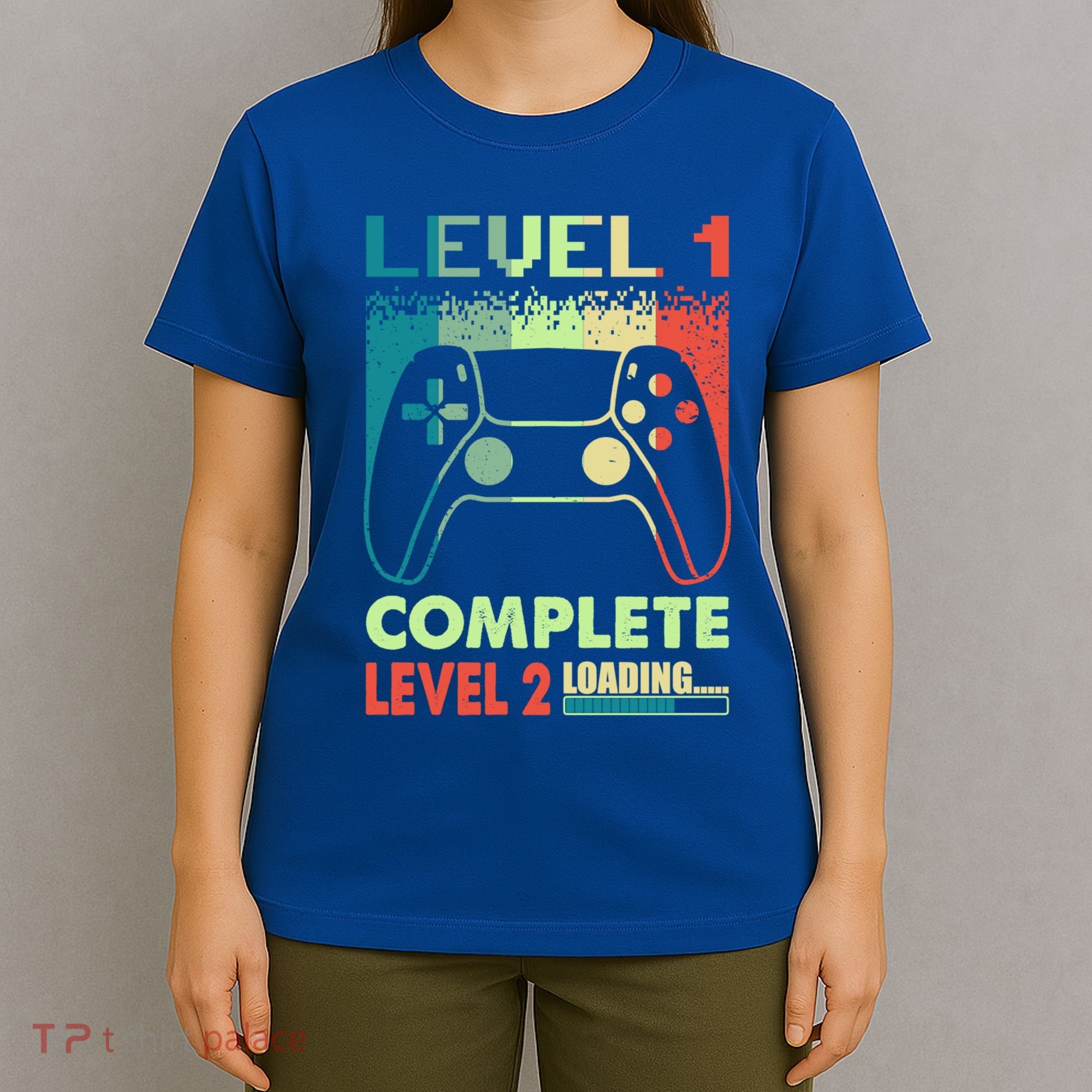 Level 1 Complete 1 Anniversary 1st Wedding Anniversary Gamer Gift T-Shirt