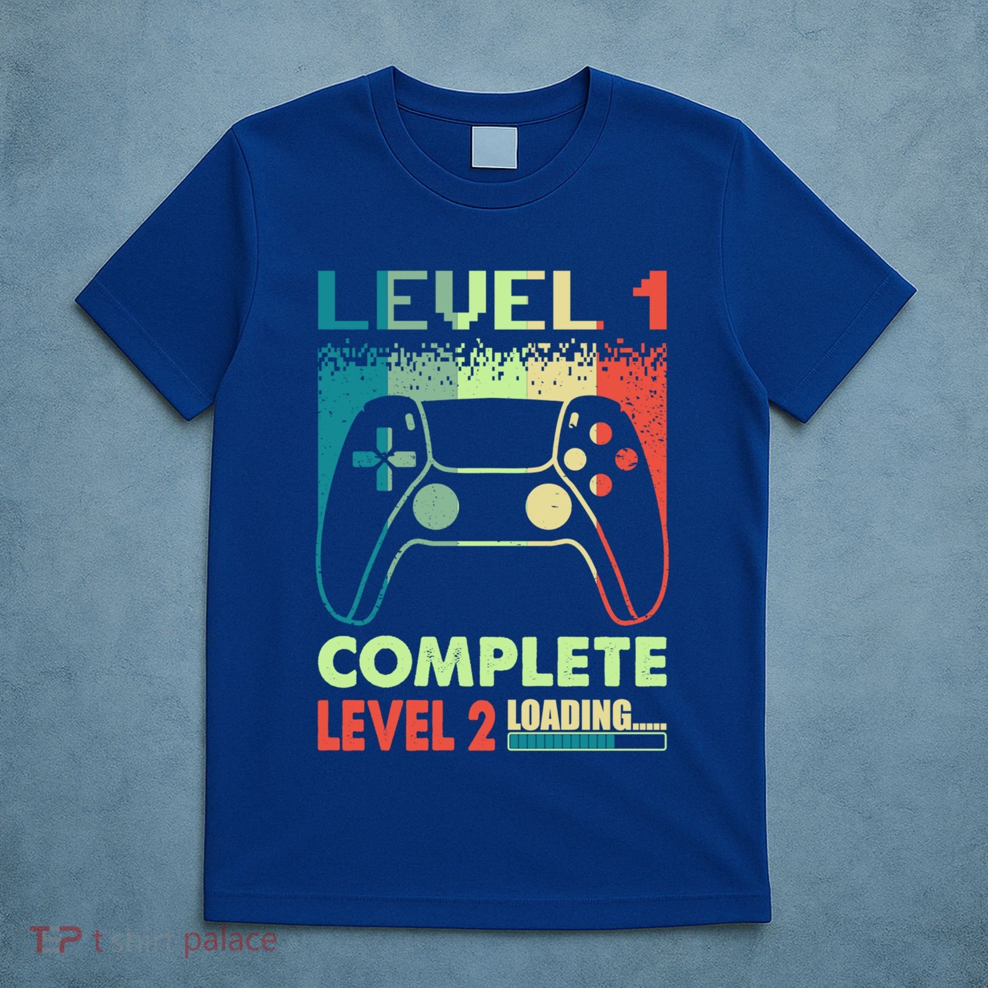 Level 1 Complete 1 Anniversary 1st Wedding Anniversary Gamer Gift T-Shirt
