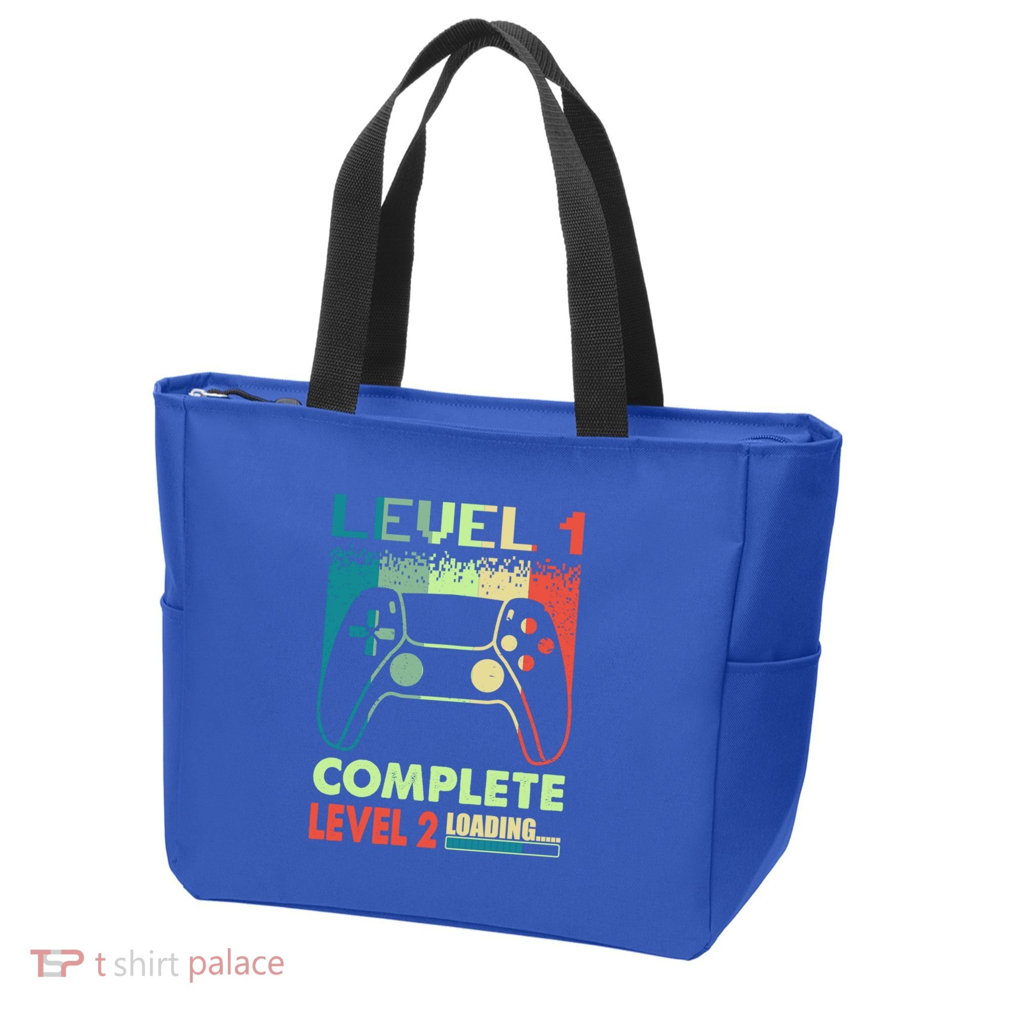 Level 1 Complete 1 Anniversary 1st Wedding Anniversary Gamer Gift Tote Bag