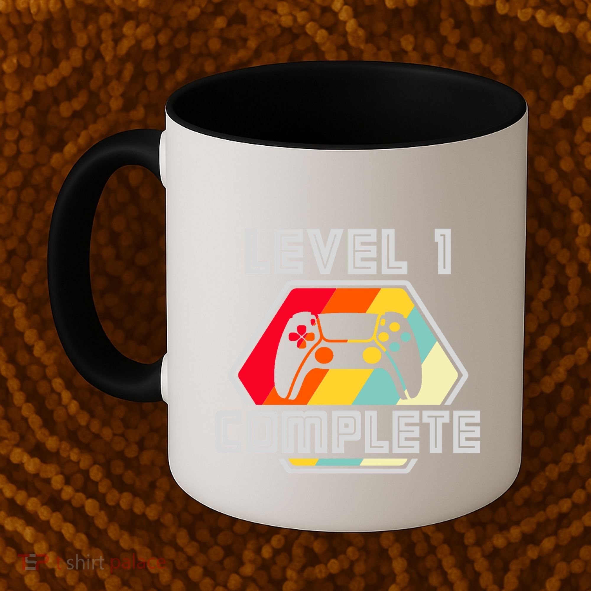 Level 1 Complete 1 Anniversary 1st Wedding Anniversary Gamer Gift Coffee Mug