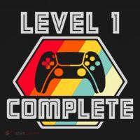 Level 1 Complete 1 Anniversary 1st Wedding Anniversary Gamer Gift Women's Hoodie thumb 2