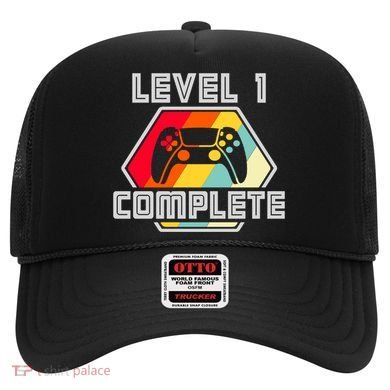 Level 1 Complete 1 Anniversary 1st Wedding Anniversary Gamer Gift Hat