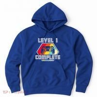 Level 1 Complete 1 Anniversary 1st Wedding Anniversary Gamer Gift Hoodie thumb 0