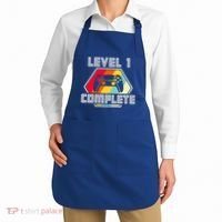 Level 1 Complete 1 Anniversary 1st Wedding Anniversary Gamer Gift Apron thumb 2