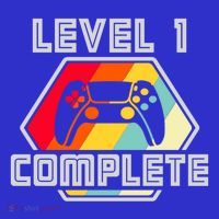 Level 1 Complete 1 Anniversary 1st Wedding Anniversary Gamer Gift Sweatshirt thumb 3