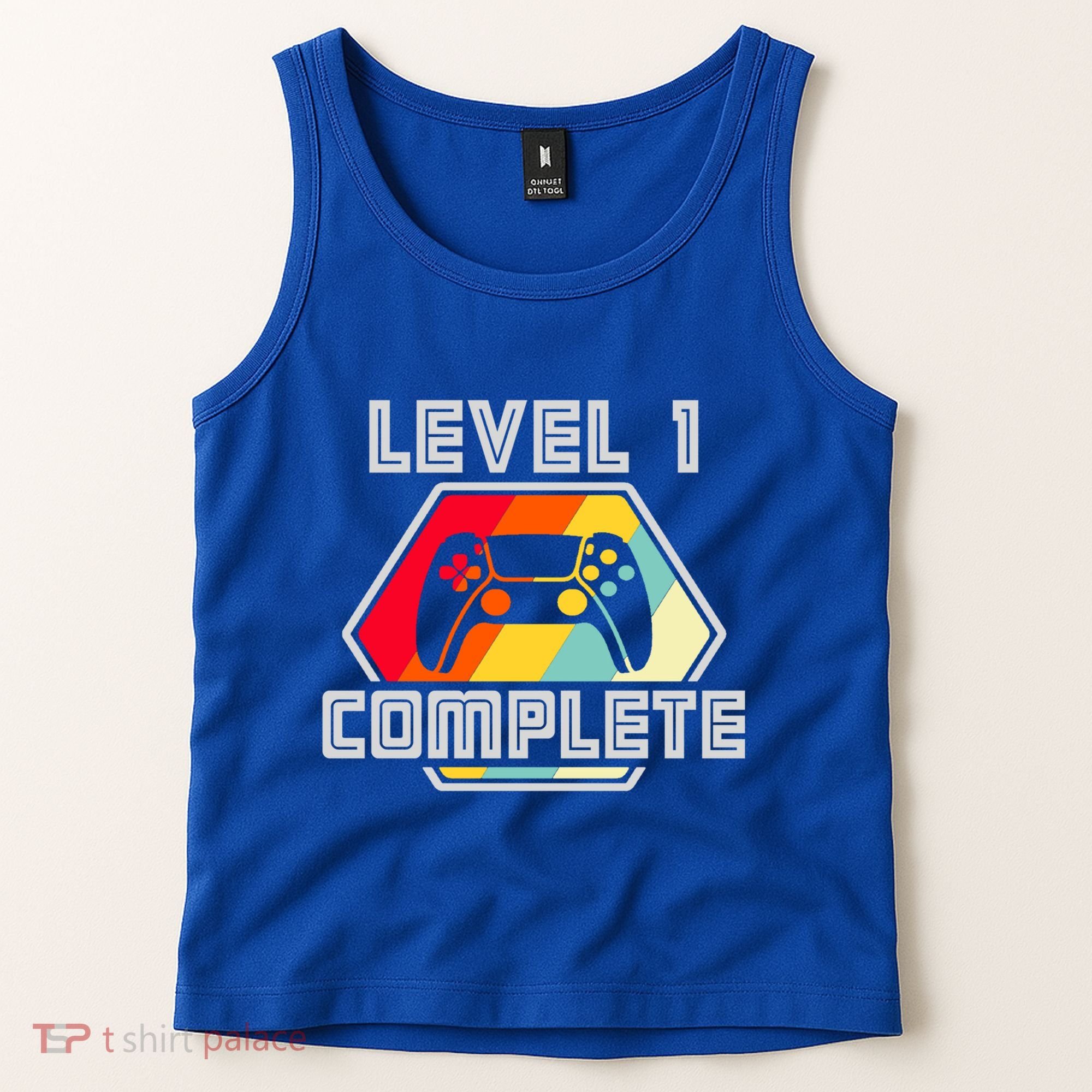 Level 1 Complete 1 Anniversary 1st Wedding Anniversary Gamer Gift Tank Top