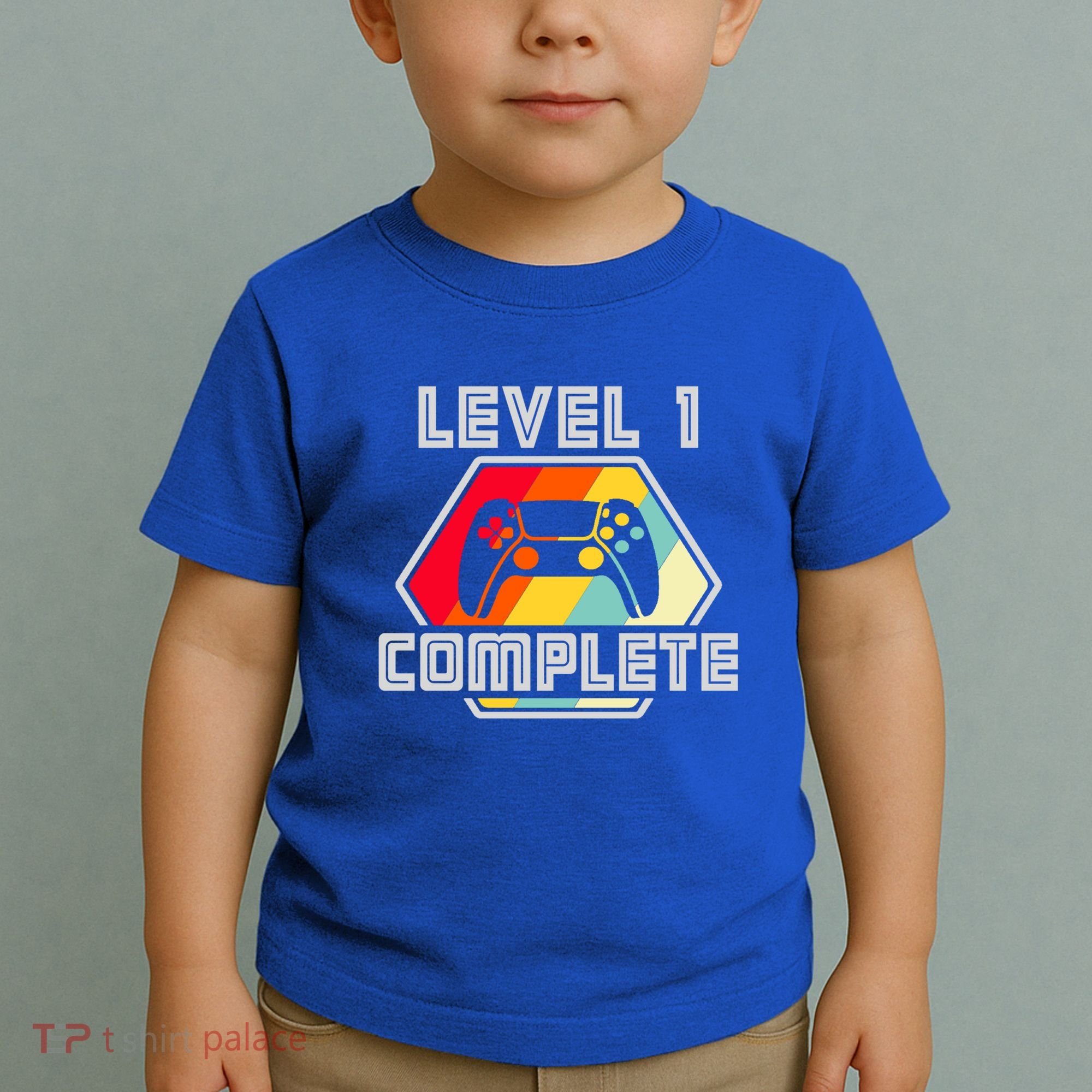 Level 1 Complete 1 Anniversary 1st Wedding Anniversary Gamer Gift Toddler T-Shirt