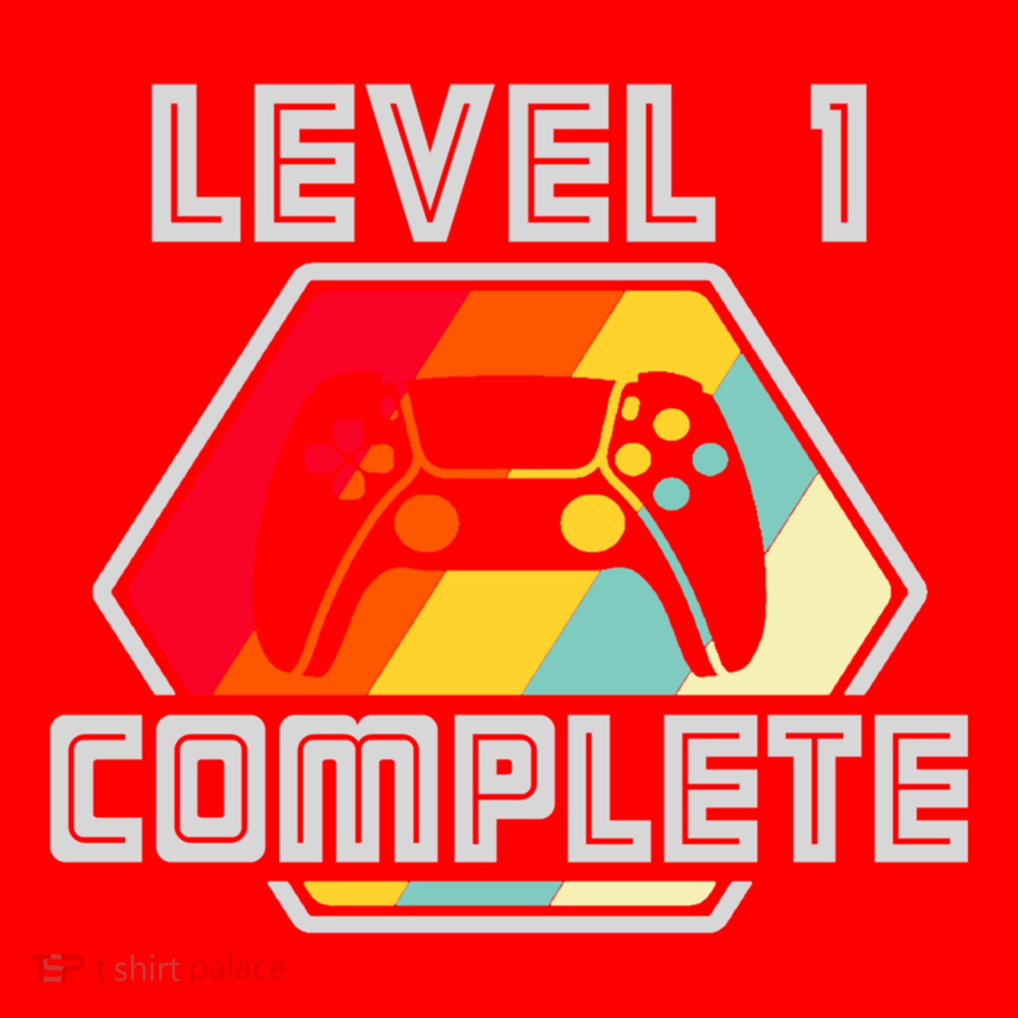 Level 1 Complete 1 Anniversary 1st Wedding Anniversary Gamer Gift Santa Hat