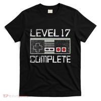 Level 17 Complete 17 Year 17th Wedding Anniversary T-Shirt thumb 0