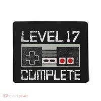 Level 17 Complete 17 Year 17th Wedding Anniversary Mousepad thumb 0