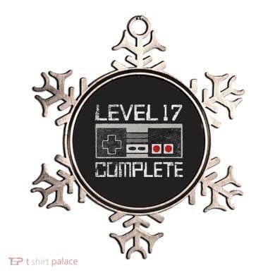 Level 17 Complete 17 Year 17th Wedding Anniversary Ornament