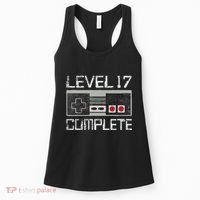 Level 17 Complete 17 Year 17th Wedding Anniversary Women's Tank Top thumb 0