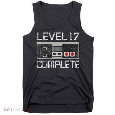 Level 17 Complete 17 Year 17th Wedding Anniversary Tank Top