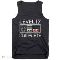 Level 17 Complete 17 Year 17th Wedding Anniversary Tank Top thumb 0