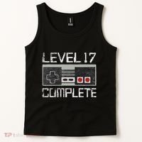 Level 17 Complete 17 Year 17th Wedding Anniversary Tank Top thumb 2