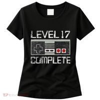 Level 17 Complete 17 Year 17th Wedding Anniversary Women's T-Shirt thumb 0