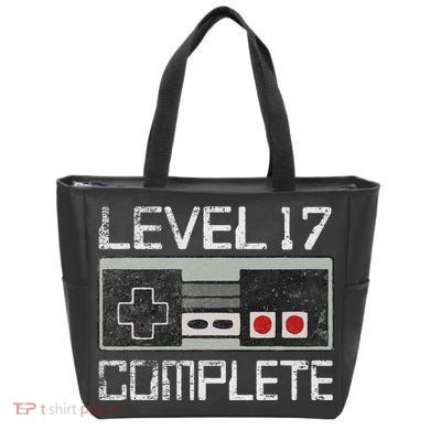 Level 17 Complete 17 Year 17th Wedding Anniversary Tote Bag