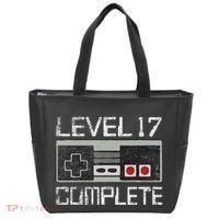 Level 17 Complete 17 Year 17th Wedding Anniversary Tote Bag thumb 0