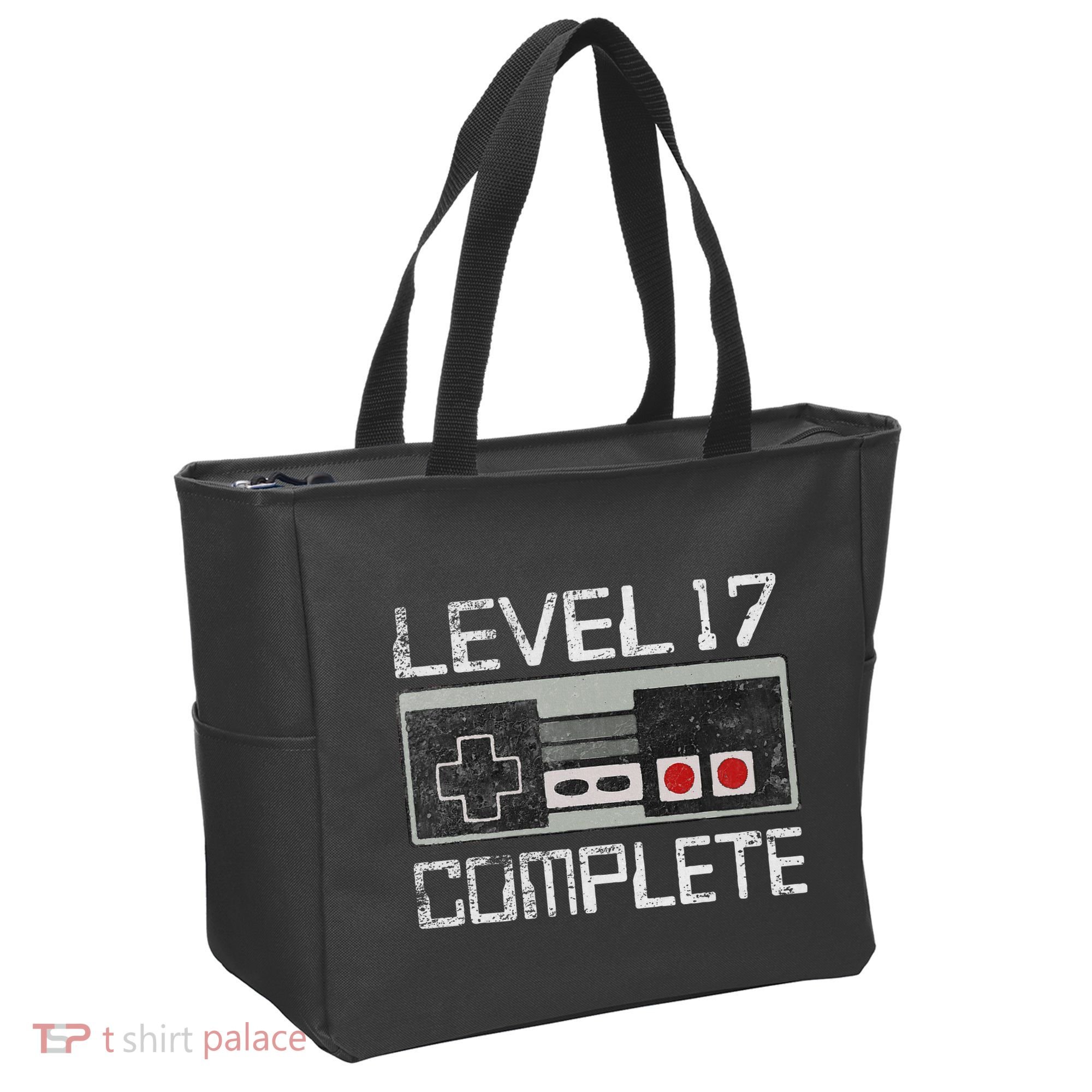 Level 17 Complete 17 Year 17th Wedding Anniversary Tote Bag