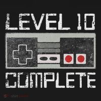 Level 10 Complete 10 Year 10th Wedding Anniversary For Him Sweatshirt thumb 3