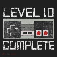 Level 10 Complete 10 Year 10th Wedding Anniversary For Him Beanie thumb 2