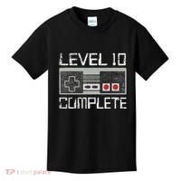 Level 10 Complete 10 Year 10th Wedding Anniversary For Him Kids T-Shirt thumb 0