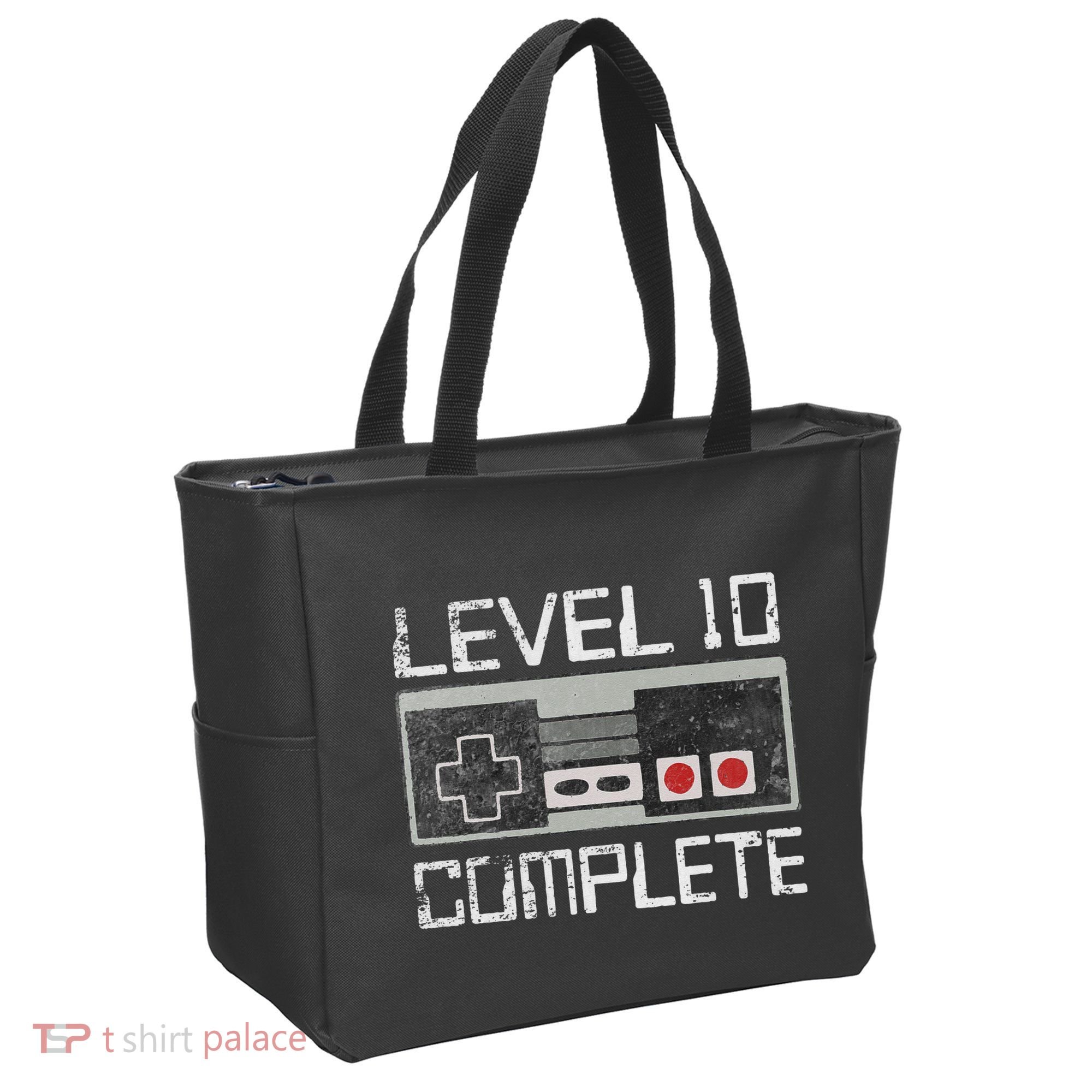 Level 10 Complete 10 Year 10th Wedding Anniversary For Him Tote Bag