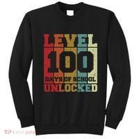 Level 100 Days Of School Unlocked Funny School Sweatshirt thumb 0