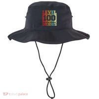 Level 100 Days Of School Unlocked Funny School Bucket Hat thumb 0