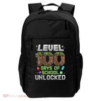 Level 100 Days Of School Unlock Gamer 100th Day Backpack thumb 0