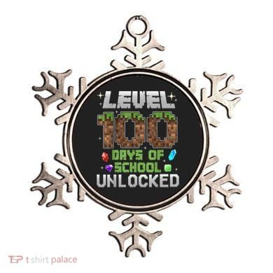 Level 100 Days Of School Unlock Gamer 100th Day Ornament