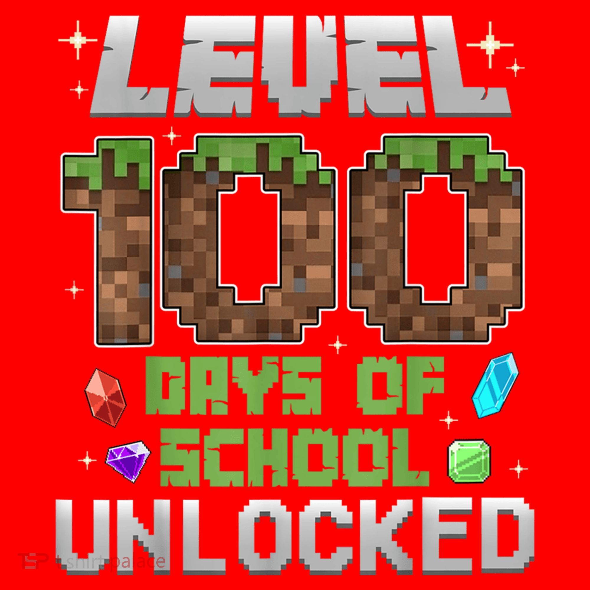 Level 100 Days Of School Unlock Gamer 100th Day Santa Hat