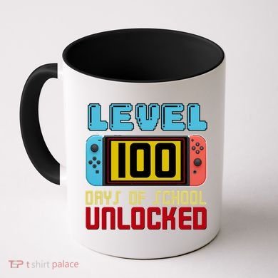 Level 100 Day Of School Unlocked Coffee Mug
